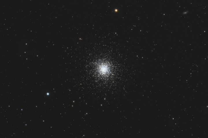 Crop of an LRGB image - note the star colours in the image. Crop of an LRGB image - note the star colours in the image.